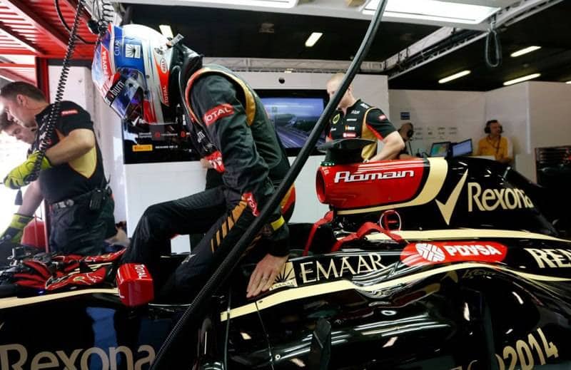 Richard Mille Ambassador Romain Grosjean at the 2014 Monaco Grand Prix
