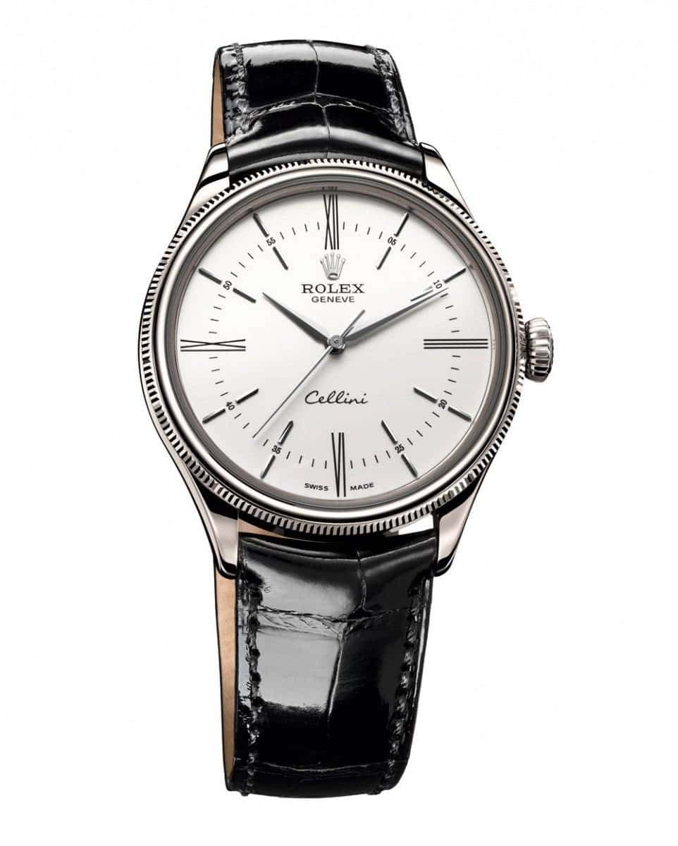 2014 Rolex Cellini Time White Gold