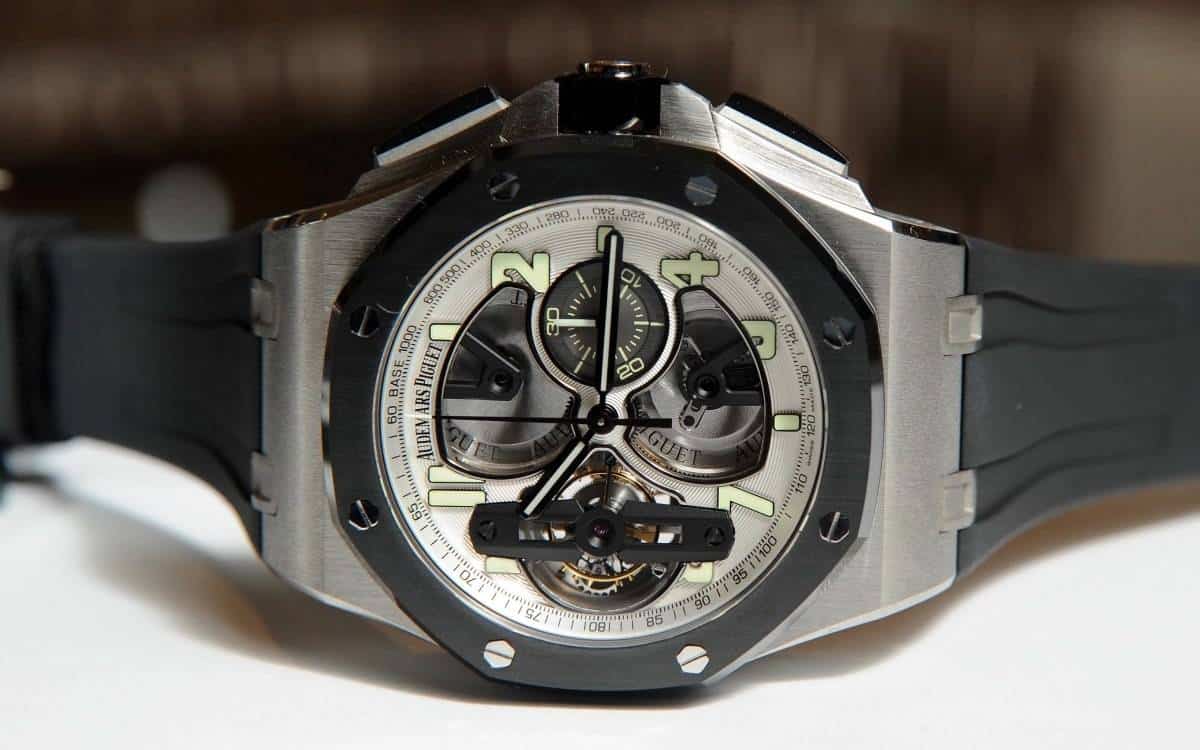 Hands On Review for the Royal Oak Offshore Tourbillon Chronograph Titanium