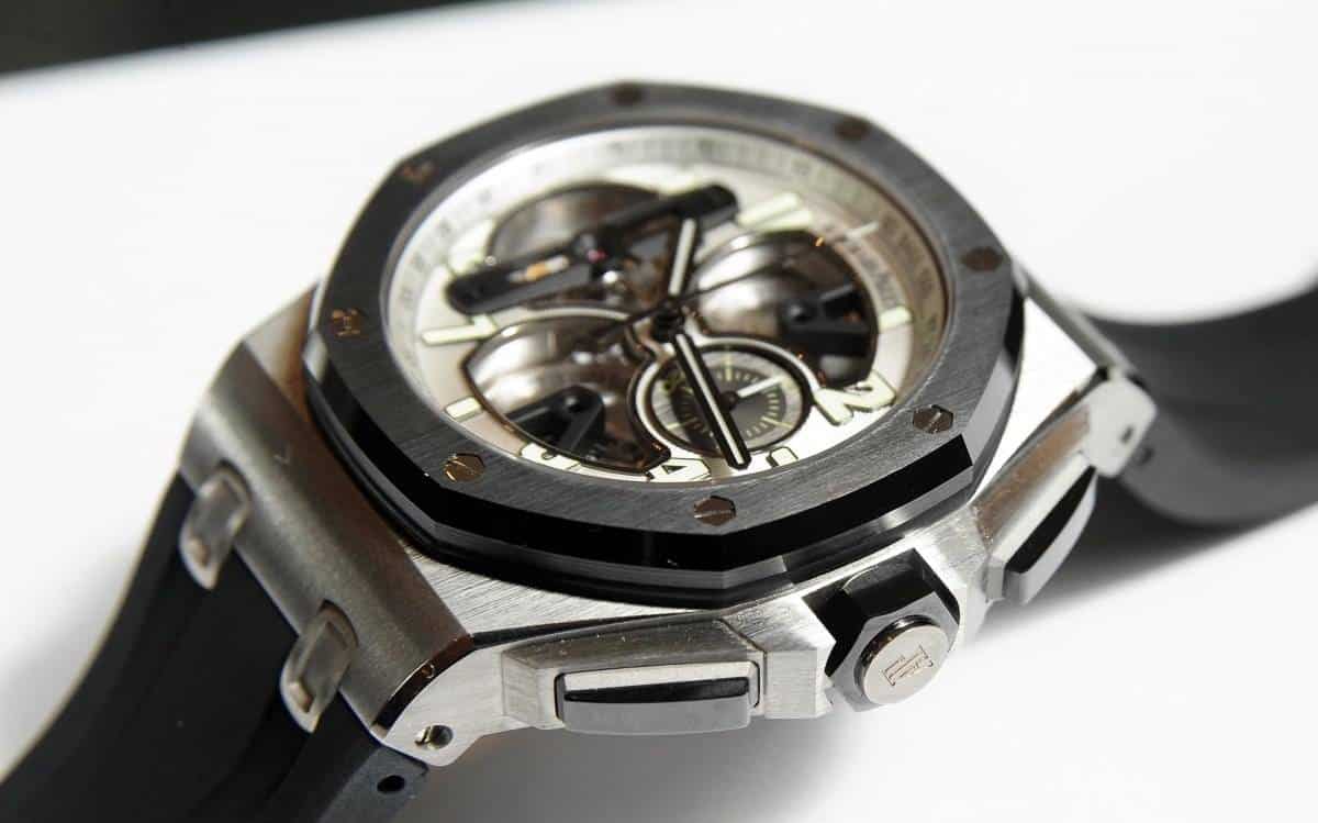 Hands On Review for the Royal Oak Offshore Tourbillon Chronograph Titanium