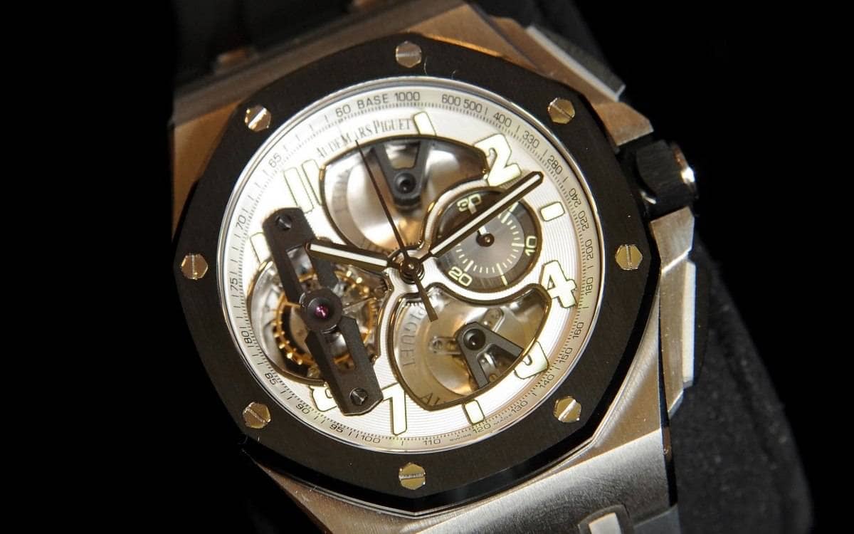 Hands On Review for the Royal Oak Offshore Tourbillon Chronograph Titanium