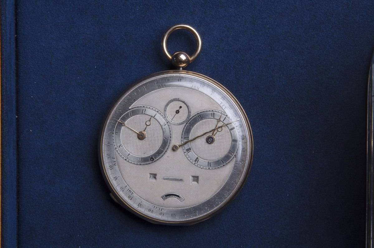 Breguet N°4111, a thin flat equation-of-time and repeater watch. 