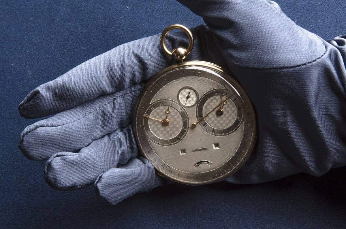 Breguet N°4111, a thin flat equation-of-time and repeater watch. 