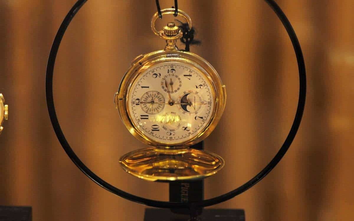 Grande Complication with minute repeater, split seconds chronograph & perpetual calendar (1904)