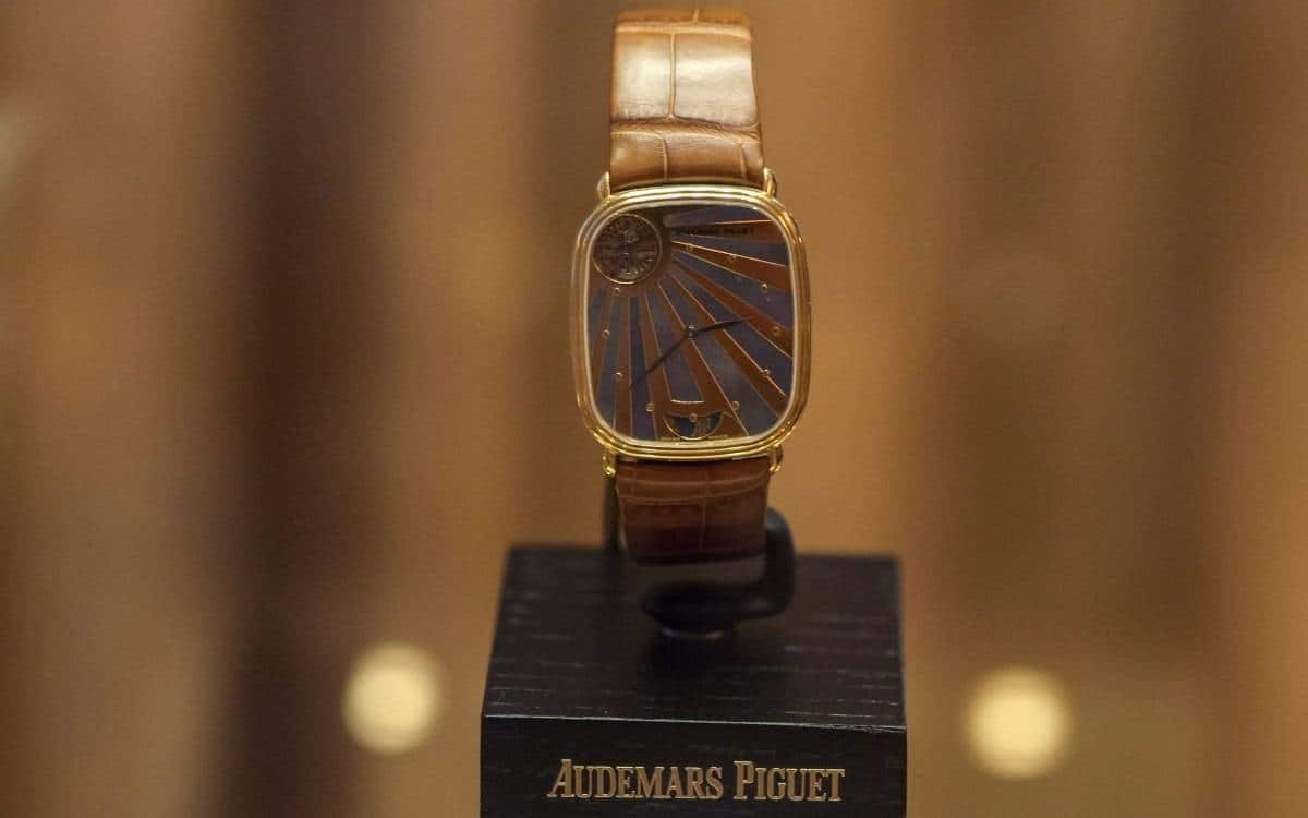 World’s first ultra-thin automatic wristwatch with tourbillon (1988)