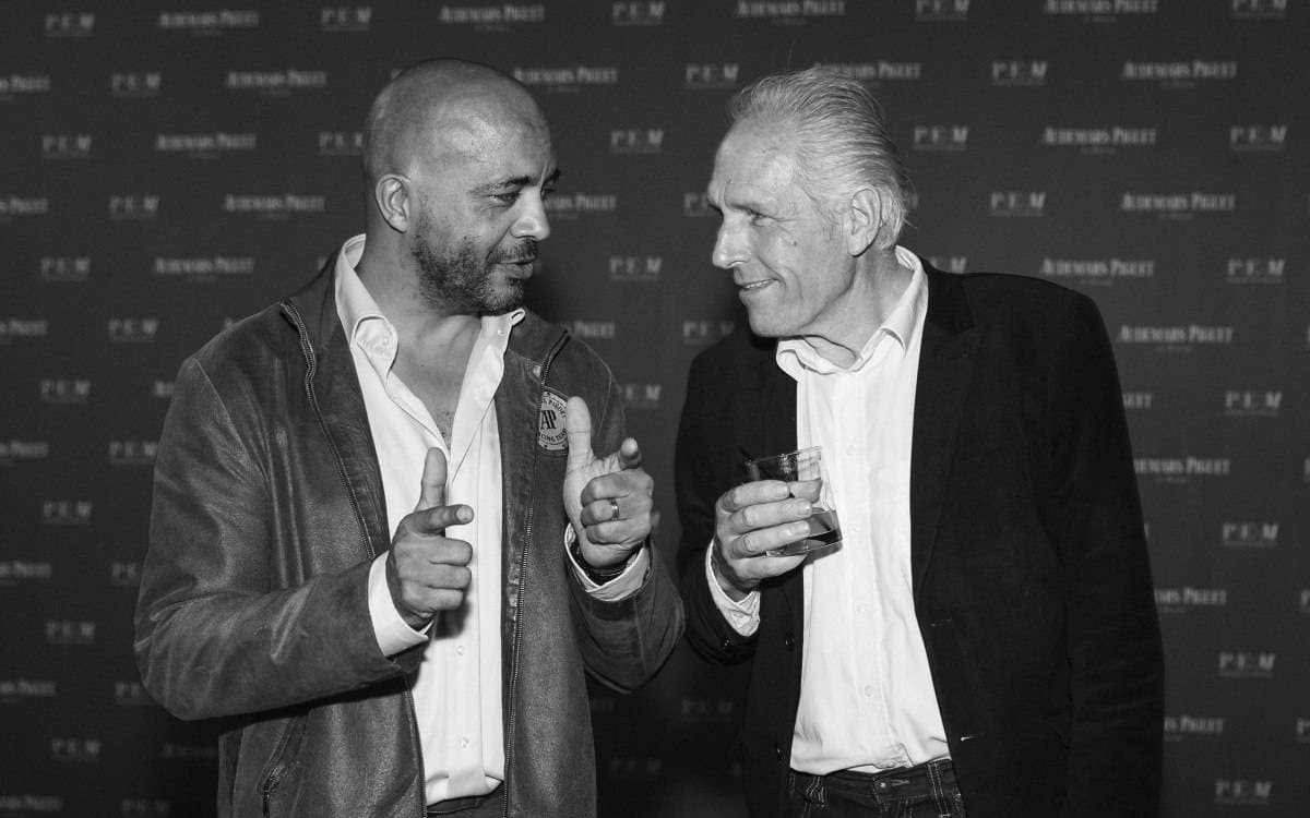 Olivier Audemars and Theo Jansen at Art Basel Miami Party