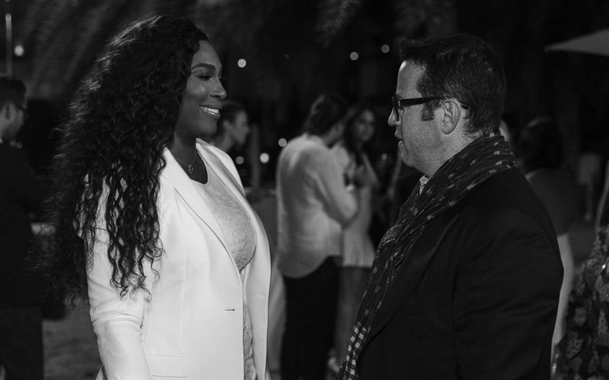 Serena Williams, welcomed to Audemars Piguet by CEO François-Henri Bennahmias