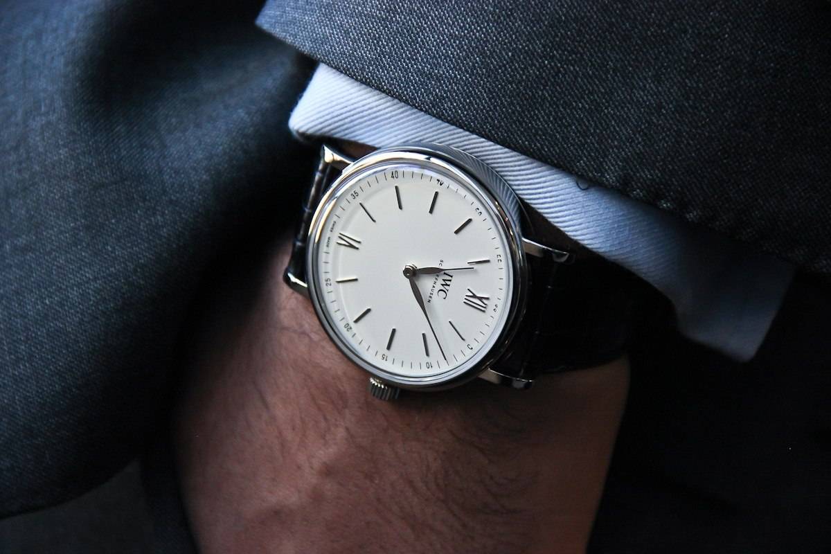 SIHH 2015 Preview: IWC Portofino Hand-Wound Pure Classic