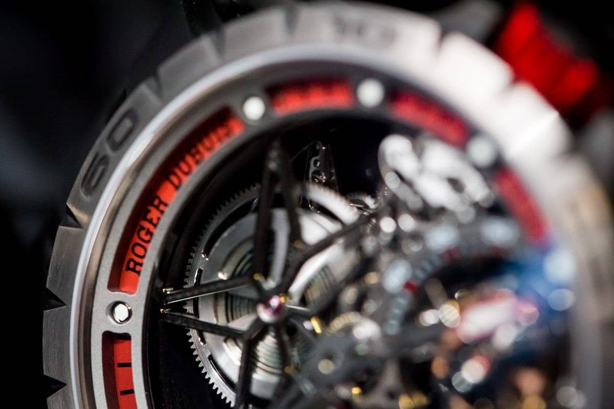 Roger Dubuis Excalibur Spider Skeleton Double Flying Tourbillon