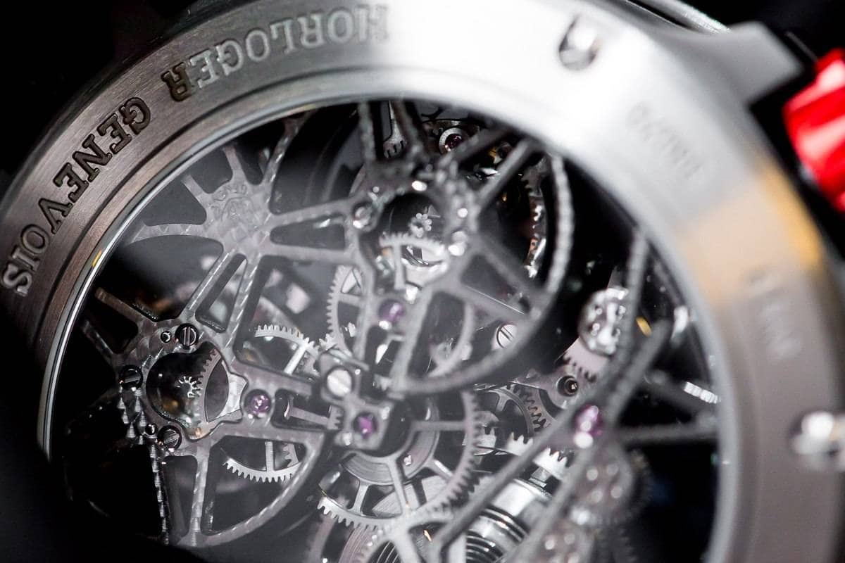 Roger Dubuis Excalibur Spider Skeleton Double Flying Tourbillon