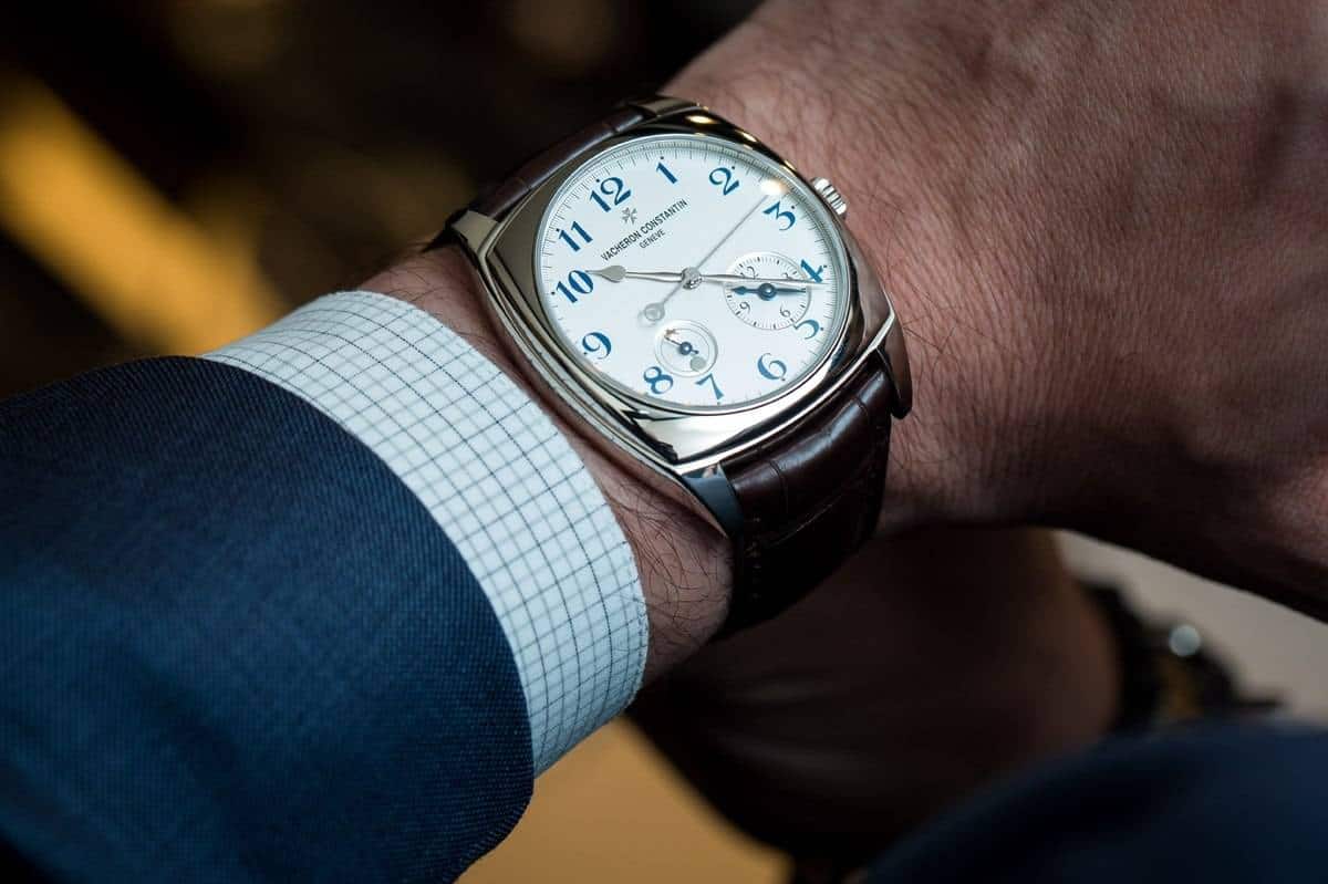 Vacheron Constantin Harmony Dual Time watch in white gold