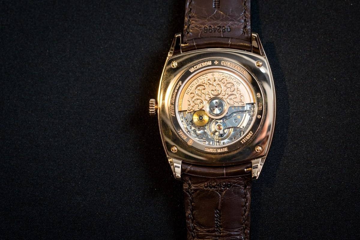 Vacheron Constantin Harmony Dual Time watch in pink gold