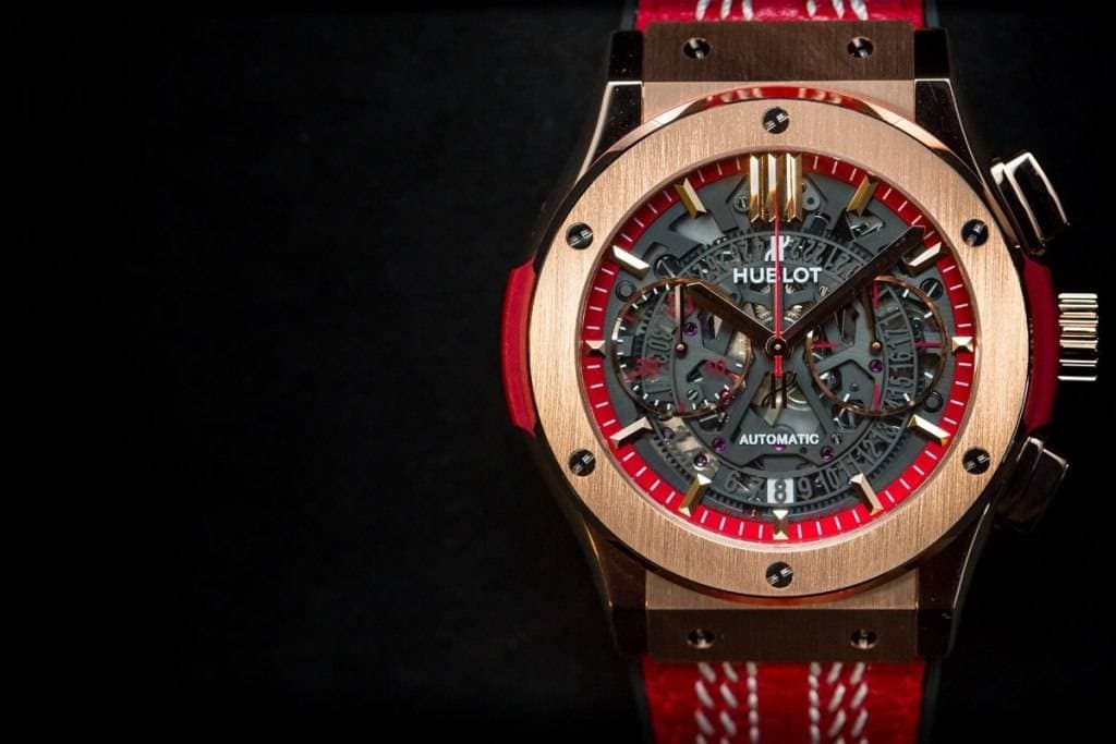 Hublot Classic Fusion Chrono Cricket Watch in King Gold
