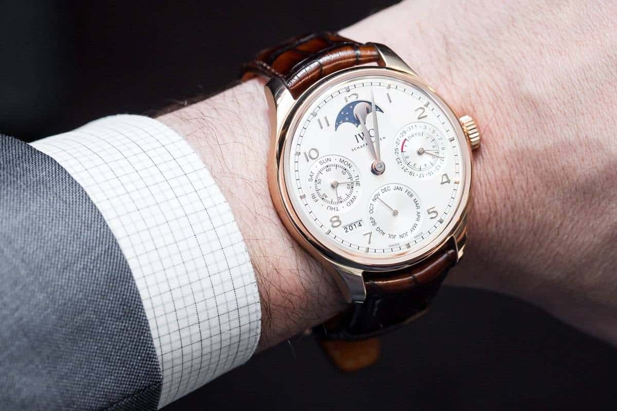 IWC Portugieser Perpetual Calendar Reference 5033 Wrist