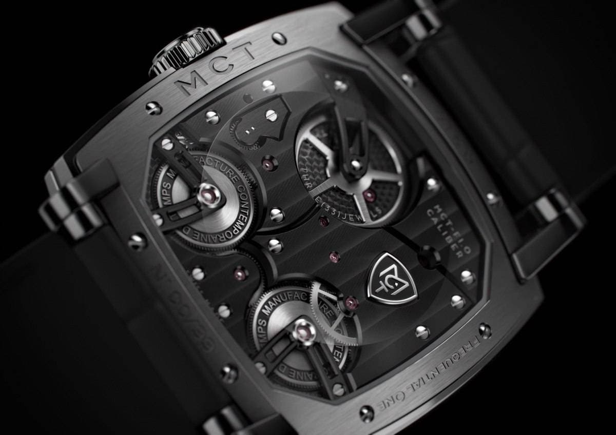 Manufacture Contemporaine Du Temps F110 Watch Back