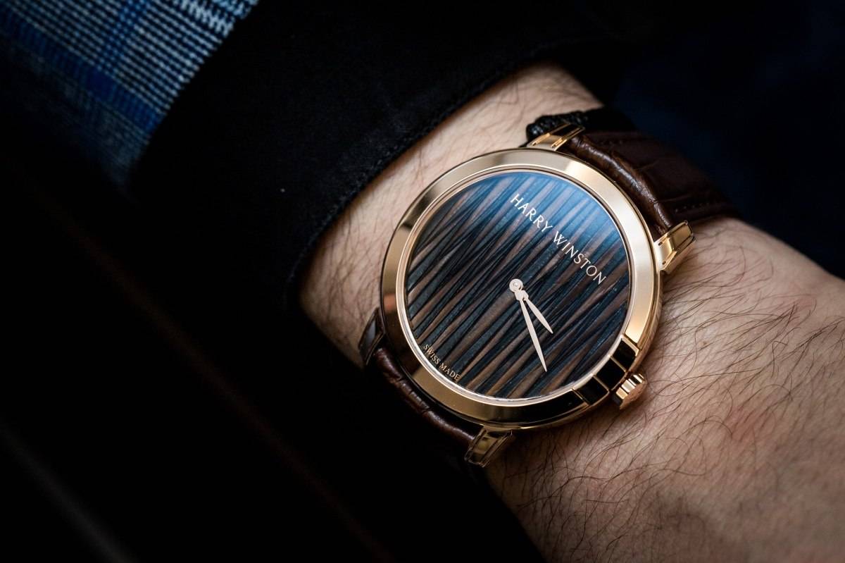Harry Winston Midnight Feathers Automatic Watch Baselworld 2015
