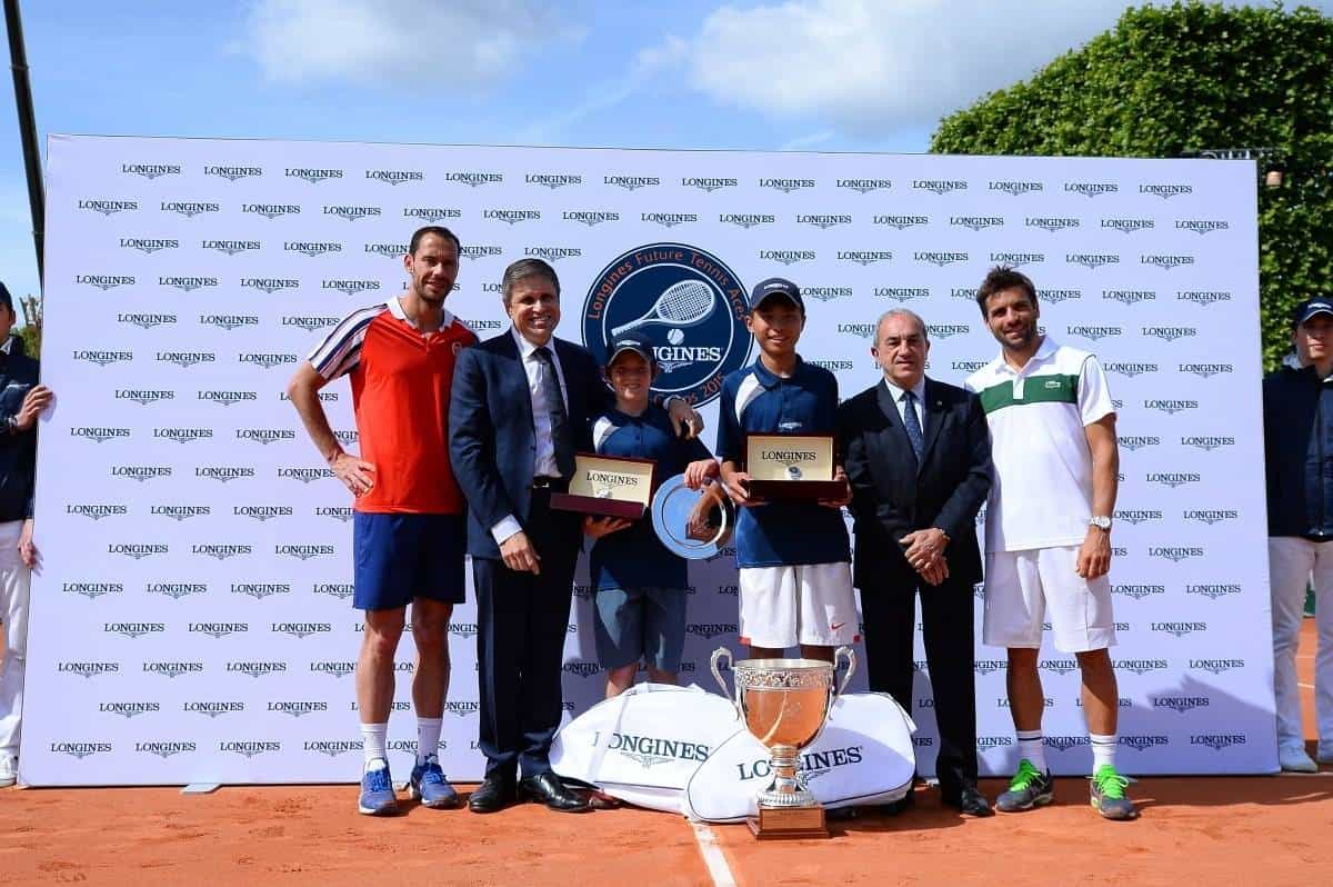 Longines Future Tennis Aces 2015 Final Podium
