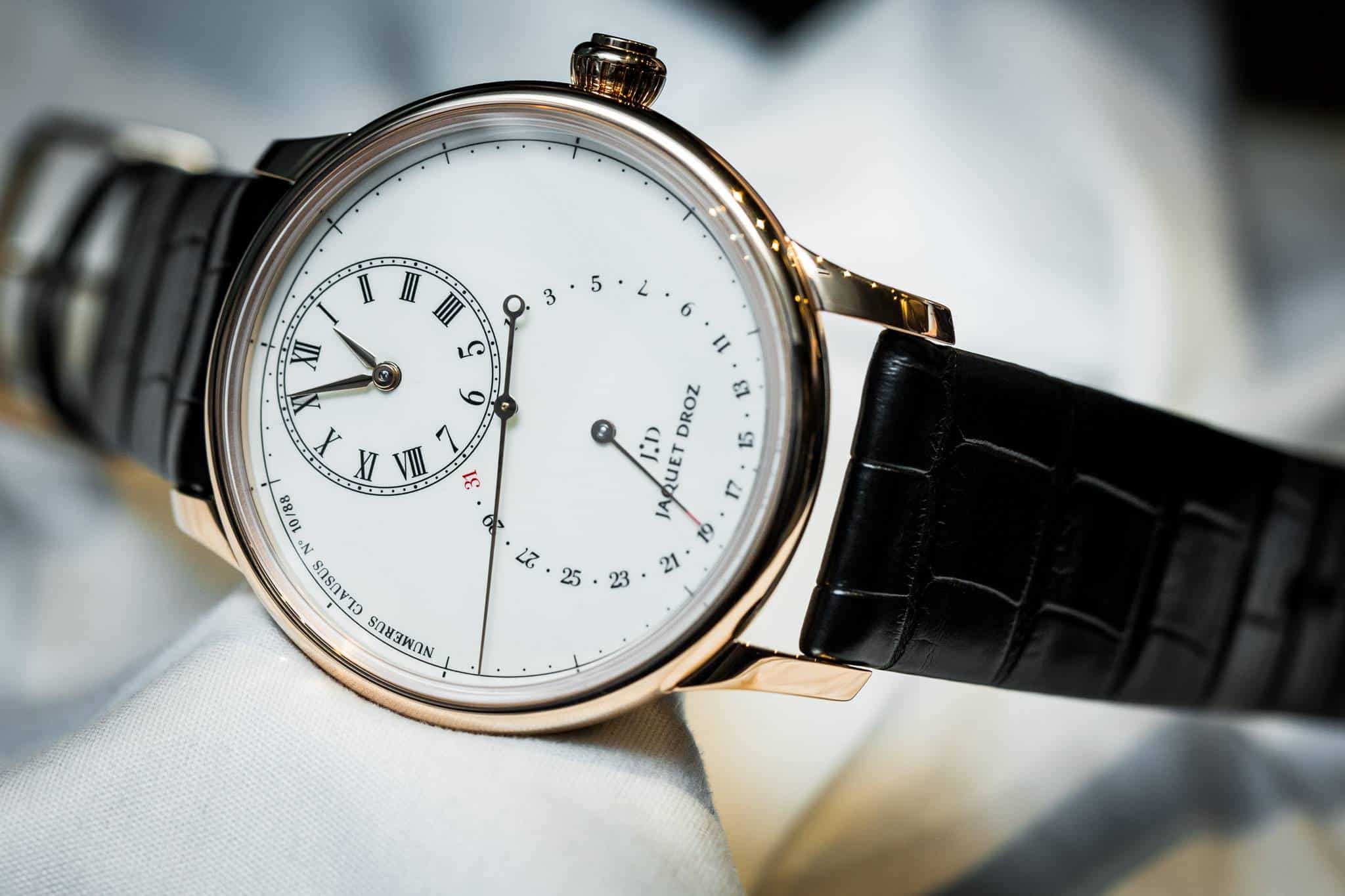 Jaquet Droz Grande Seconde Deadbeat Watch Baselworld 2015