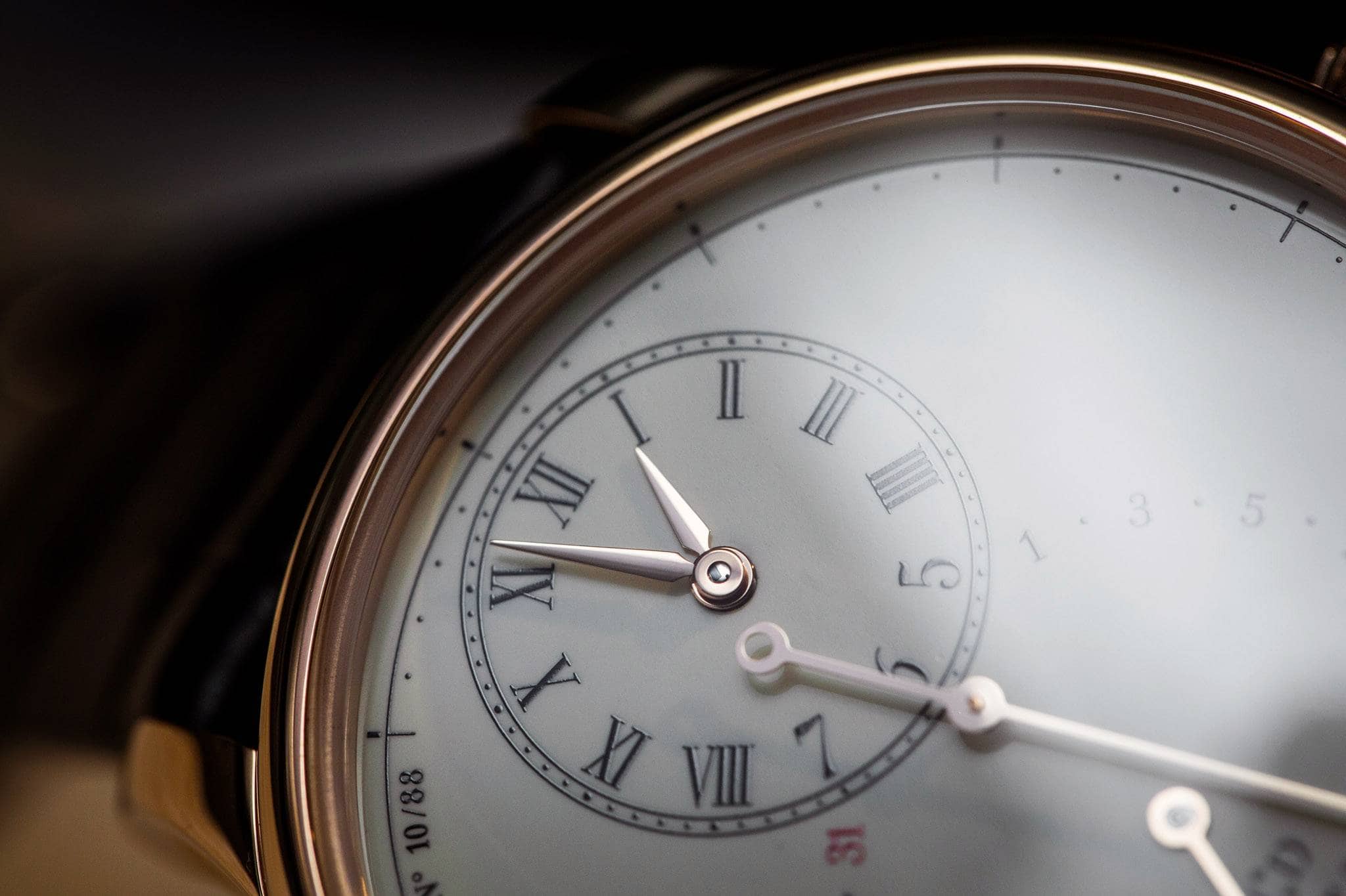 Jaquet Droz Grande Seconde Deadbeat Watch Baselworld 2015 Close UP