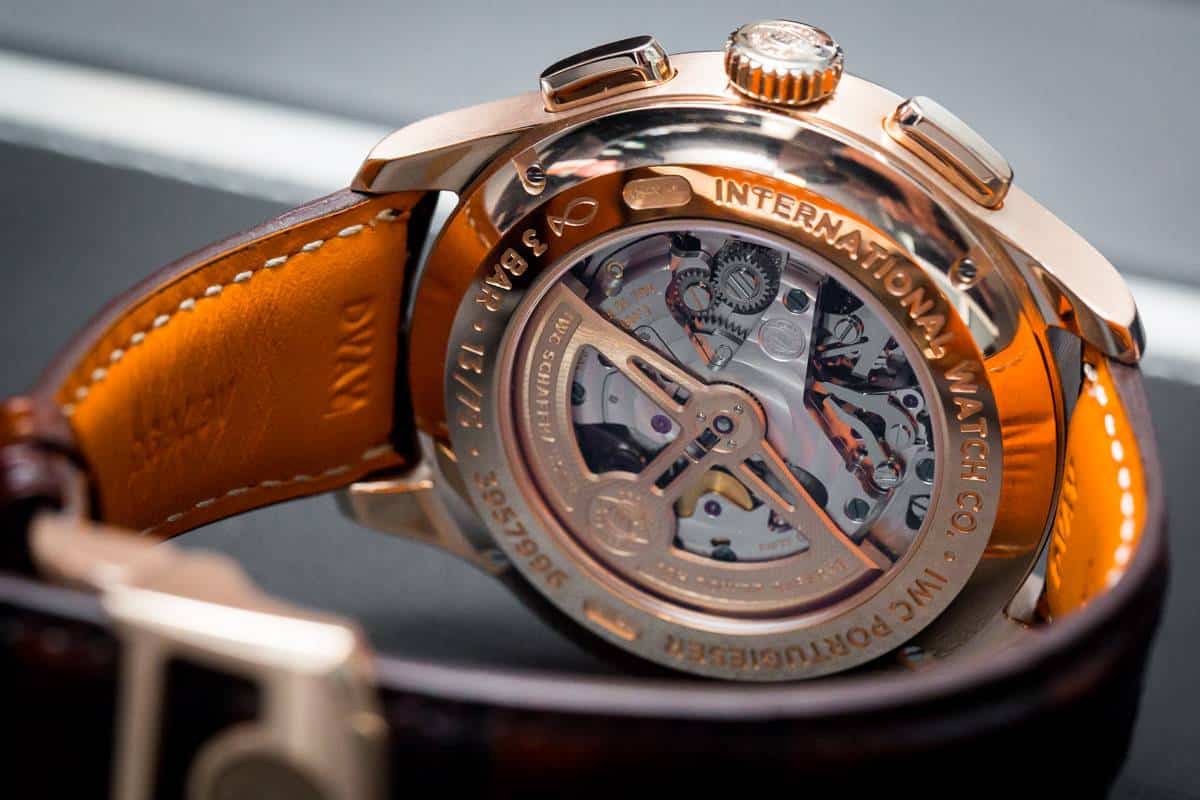 IWC Portugieser Perpetual Calendar Digital Date-Month Edition 75th Anniversary Watch Wrist