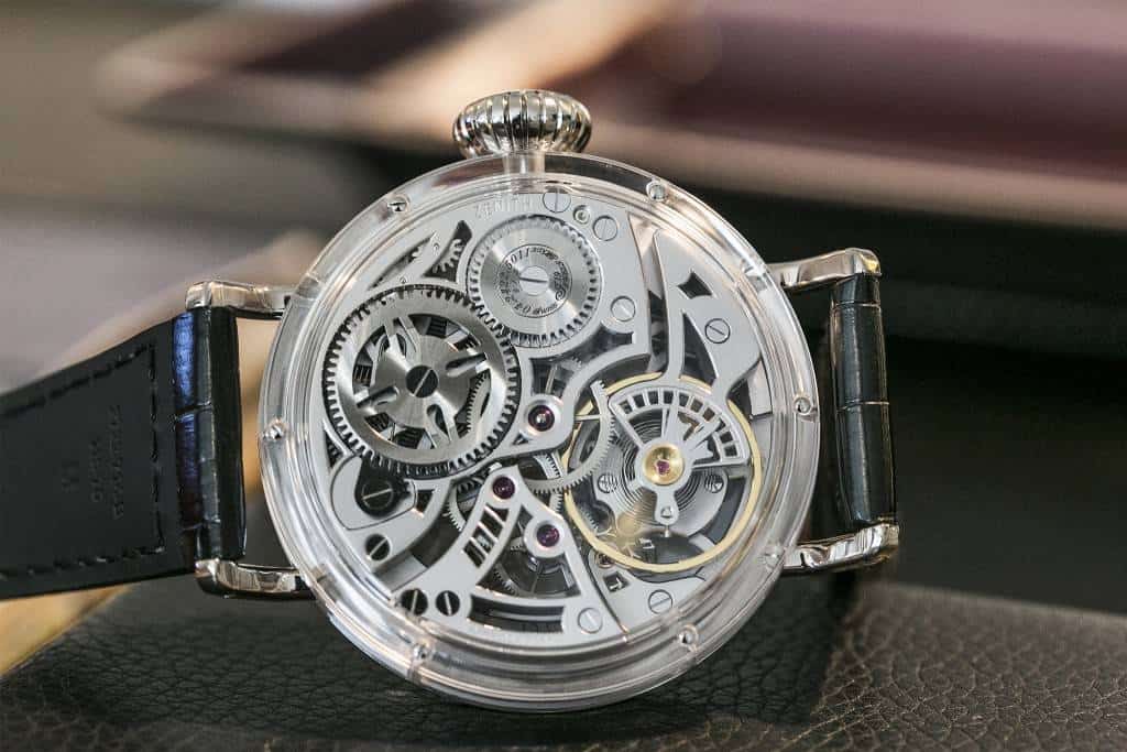 Zenith Pilot Type 20 Skeleton Watch Review Back 2015