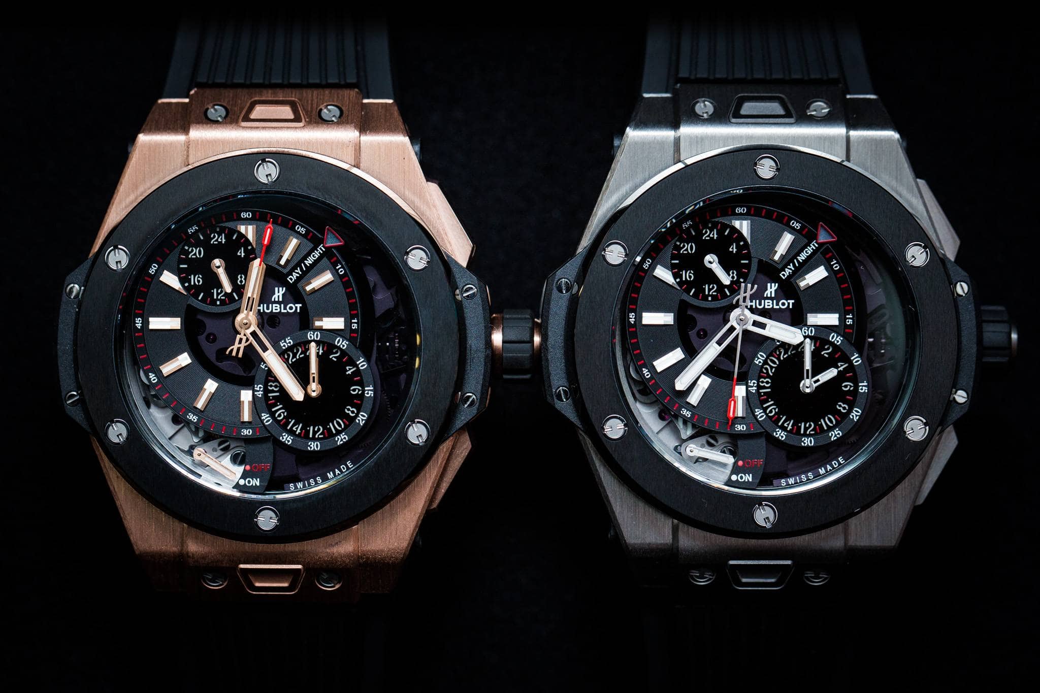 Hublot Big Bang Alarm Repeater Watch in King Gold And Titanium