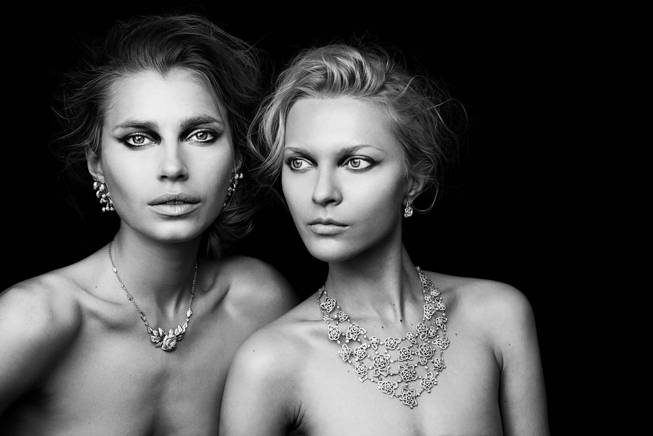 Dior Bagatelle and Chanel Camelia Brode