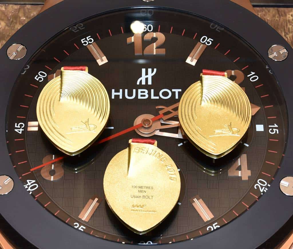 Usain Bolt Hublot London Boutique