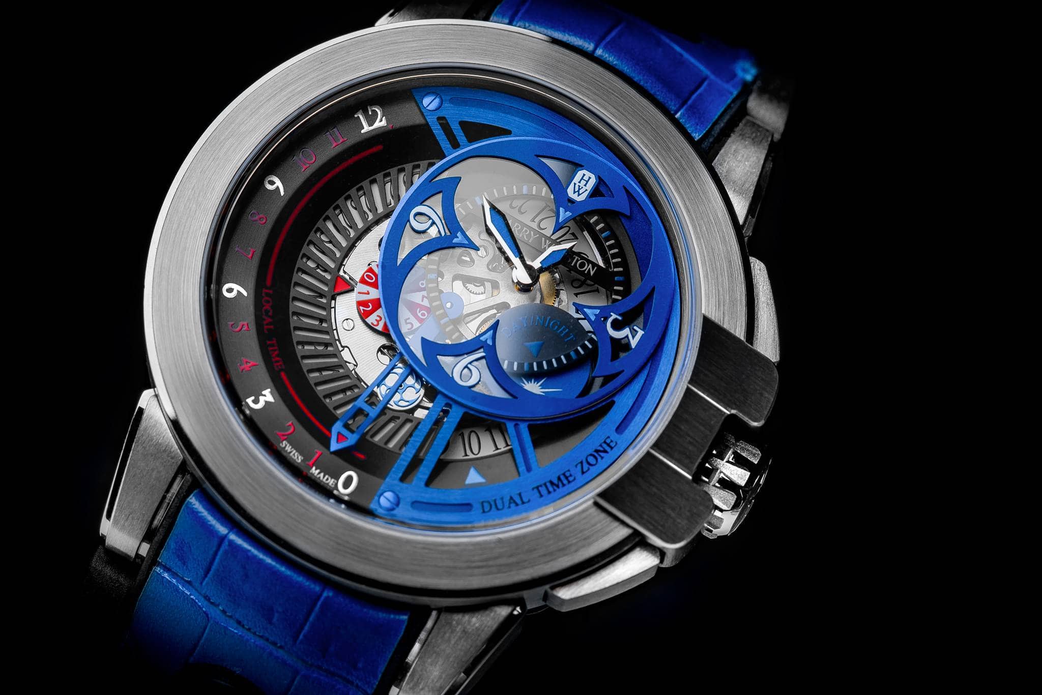 Only Watch 2015 Harry Winston Ocean Dual Time Retrograde Watch
