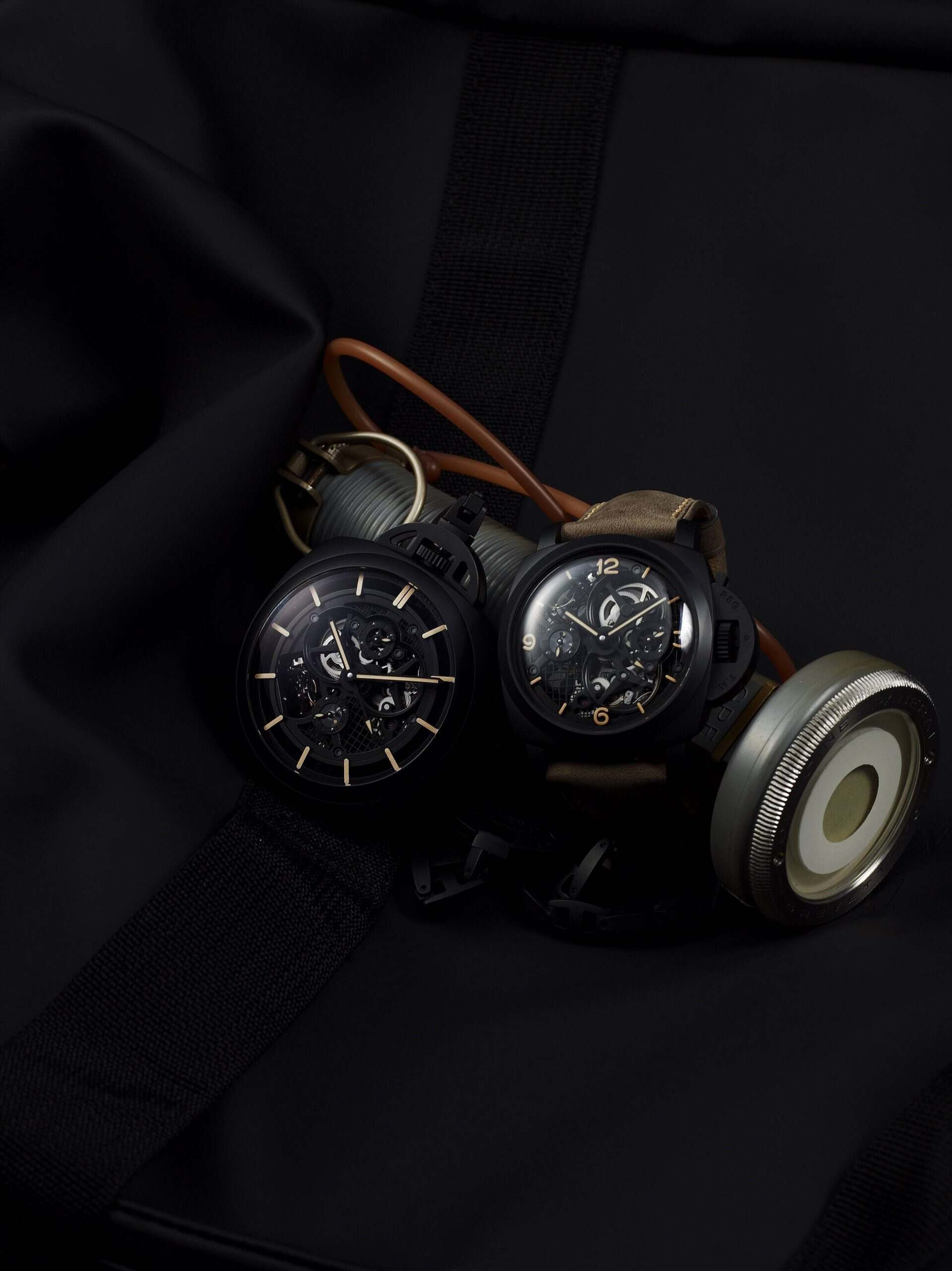 Panerai Singapore Exhibition Tourbillon Pokcet Watch And Tourbillon Wristwatch