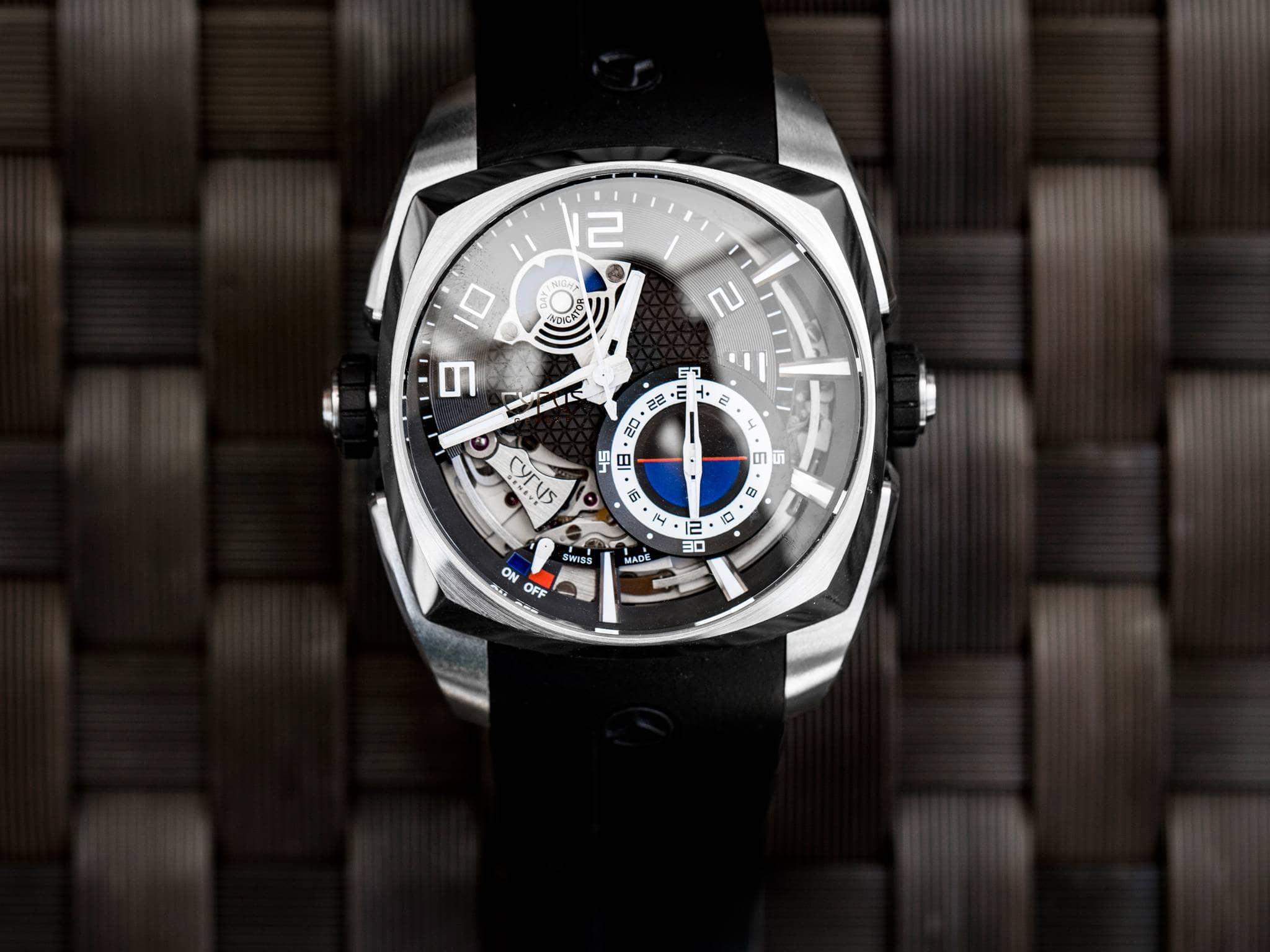 Klepcys Réveil Titanium & DLC Watch
