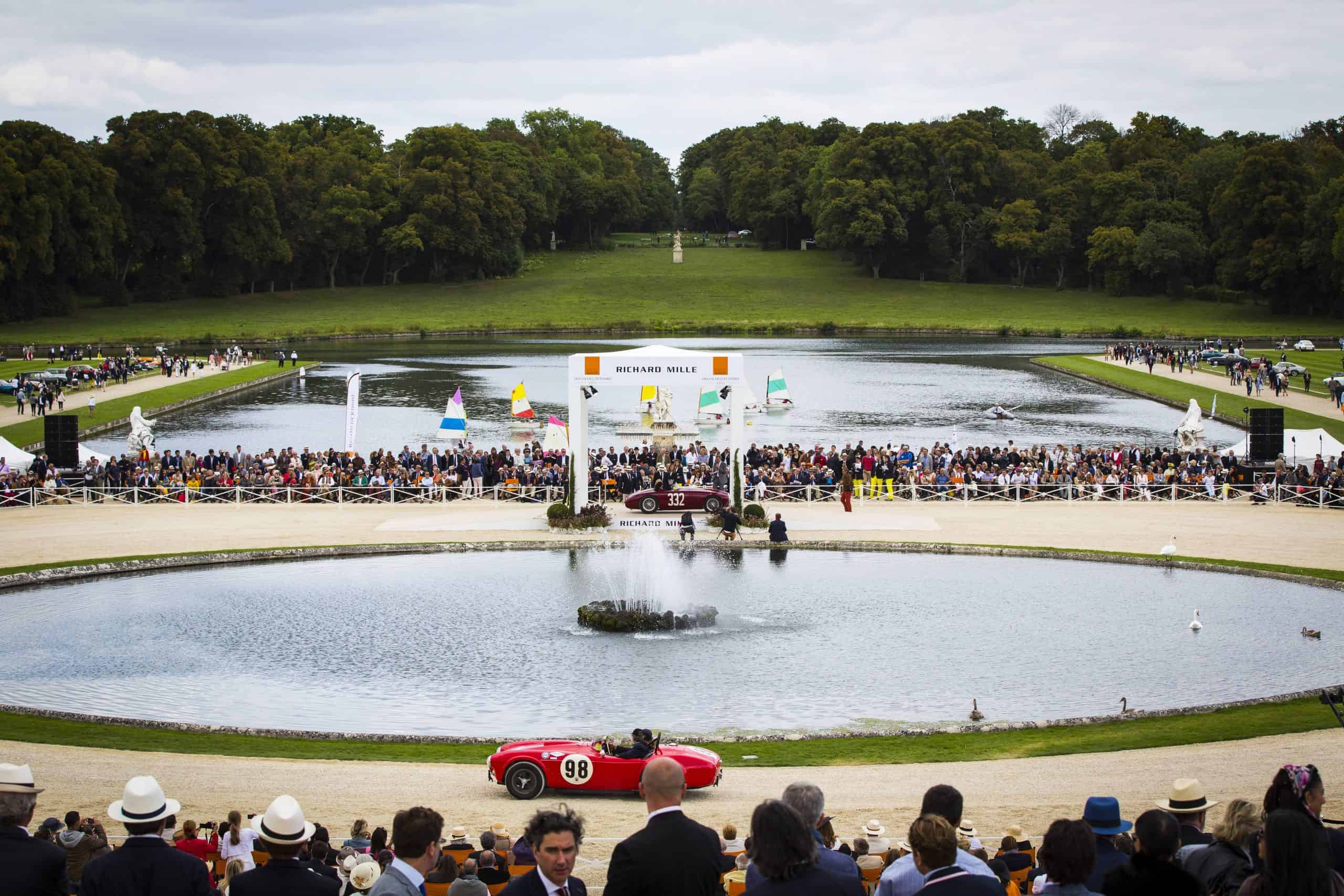 Richard Mille Chantilly Arts and Elegance - Boating and parading in the gardens designed by Le Nôtre