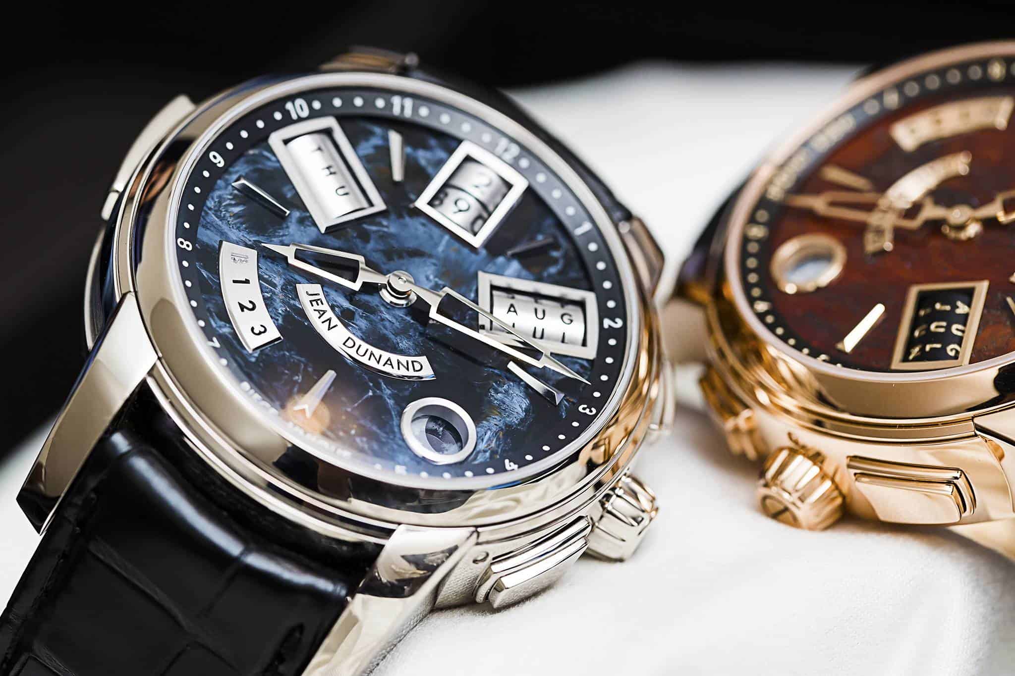 Jean Dunand Shabaka 2015 Blue Watch Baselworld