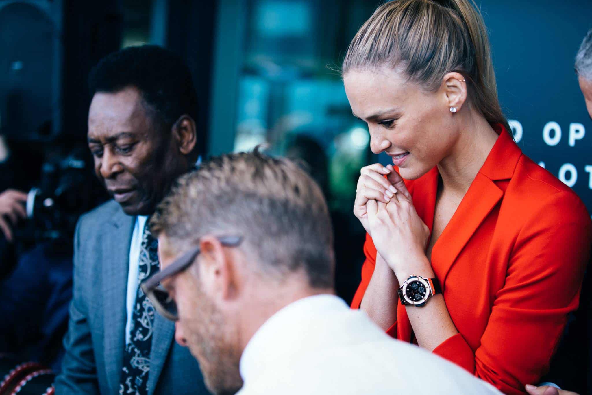 Pele and Bar Rafaeli Hublot 2 Manufacture Nyon Switzerland