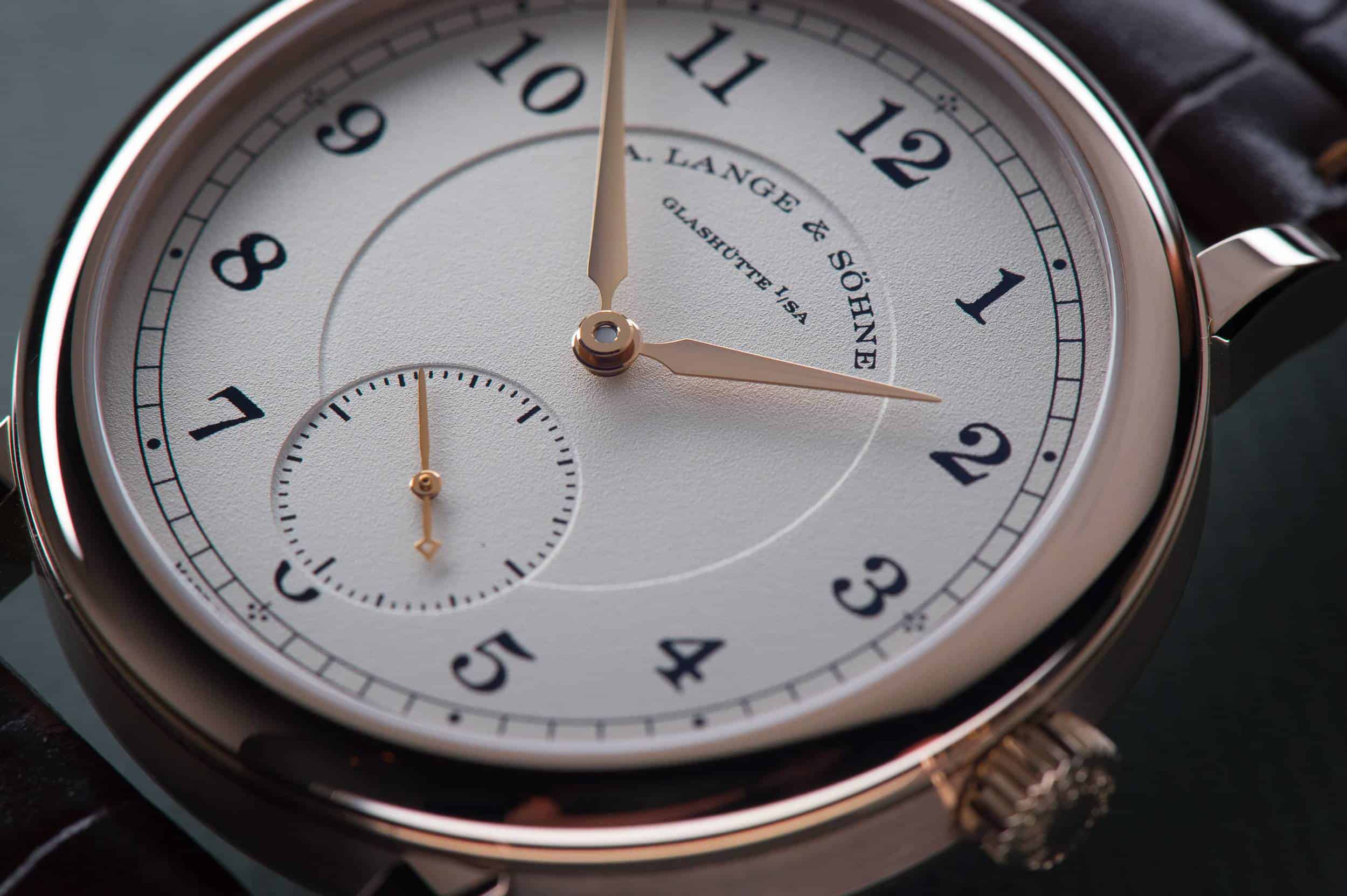 A. Lange & Söhne 1815 Anniversary Of F.A. Lange In Honey Gold Watches & Wonders 2015 Close Up