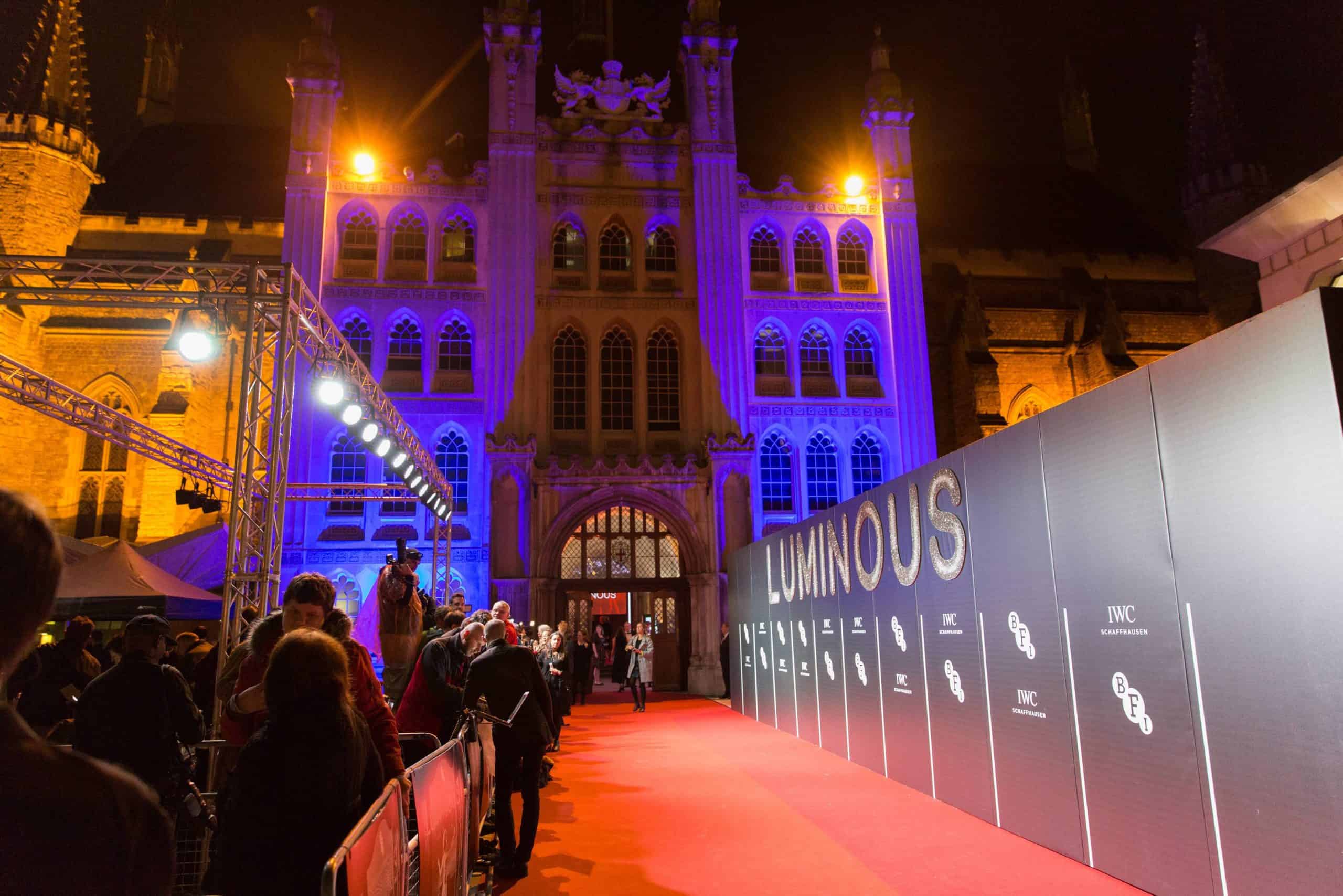The BFI LUMINOUS In Partnership With IWC Schaffhausen Gala Event,