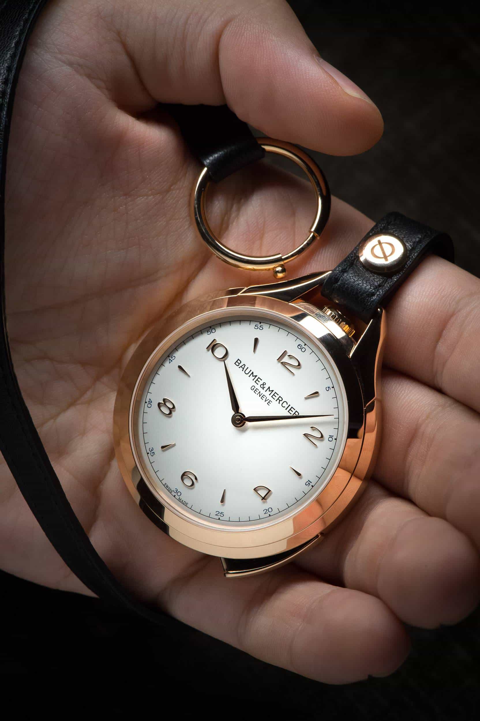 Baume & Mercier Clifton 1830 Five Minute Repeater Pocket Watch 2015 Front