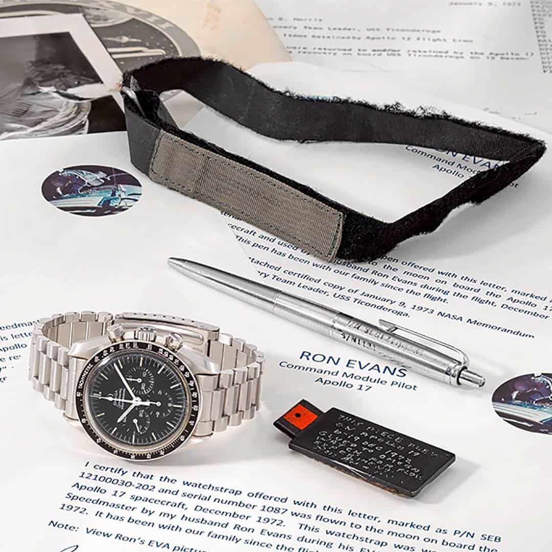 Ron Evans Command Module Pilot Apollo 17 Omega Speedmaster