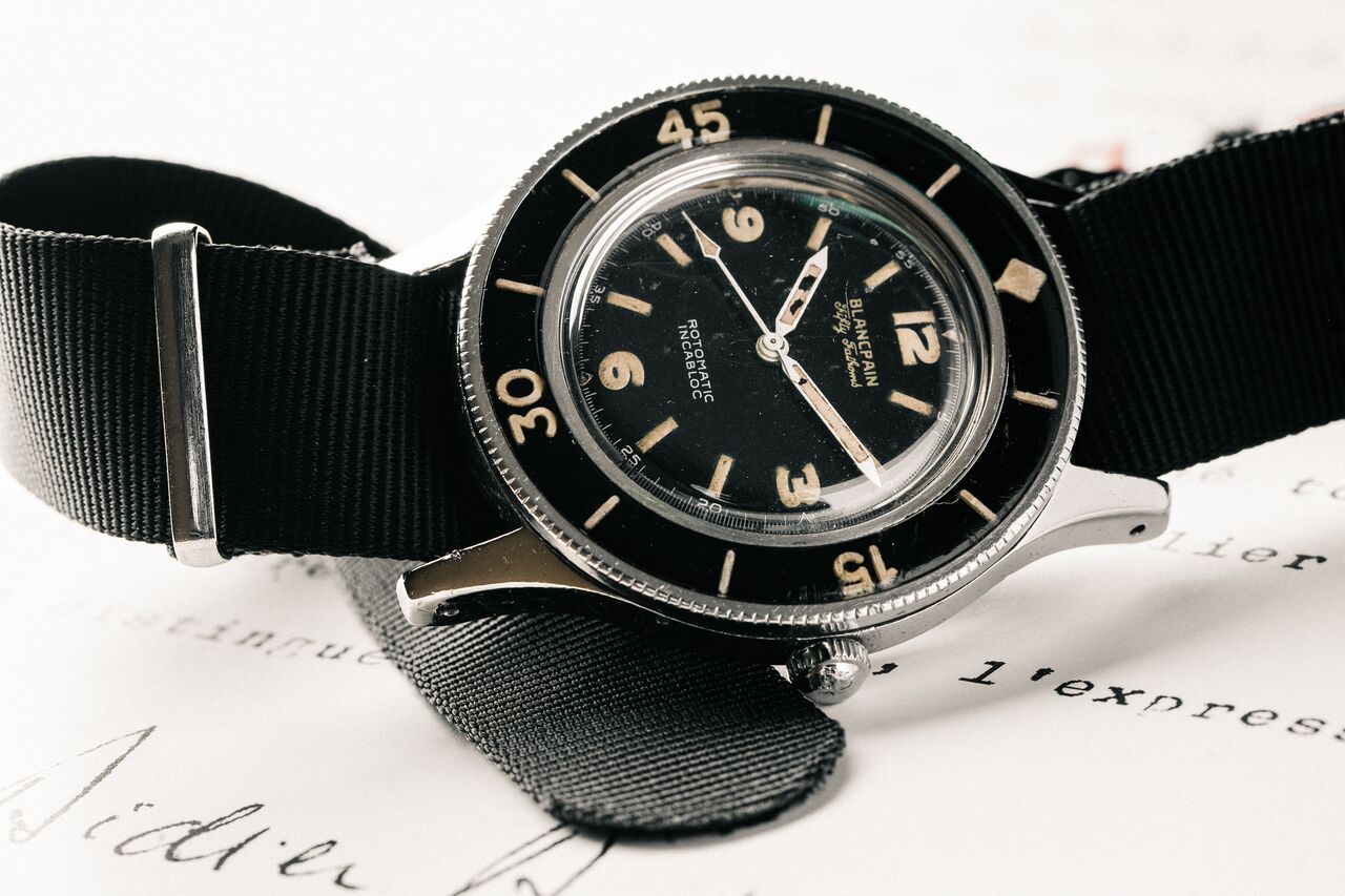 The First Blancpain Fifty Fathoms