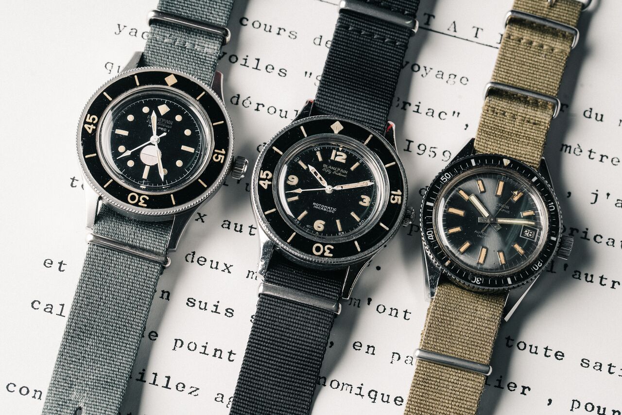 The Fifty Fathoms became a legacy in diving watches that continues up until today
