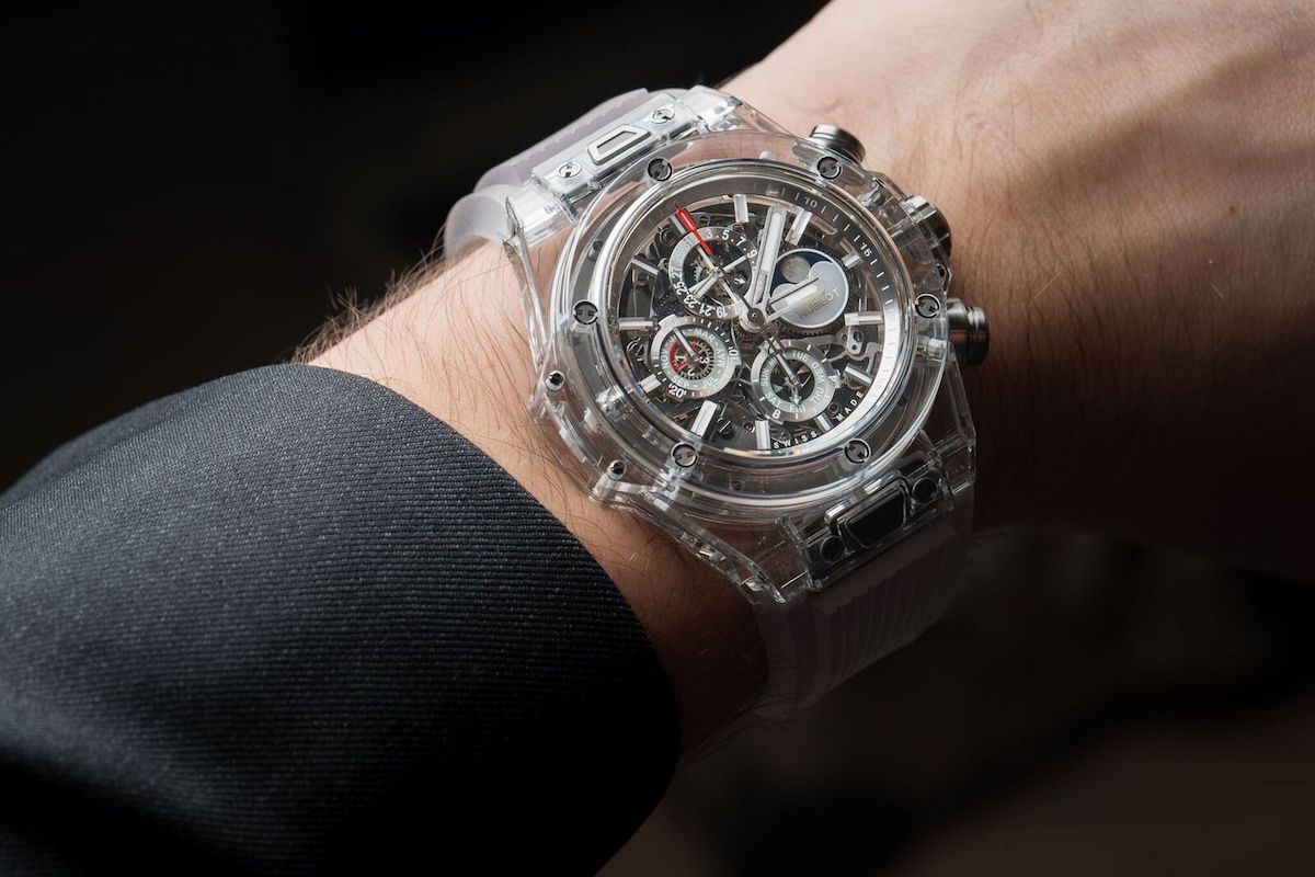 Hublot Big Bang Perpetual Calendar Sapphire Banner