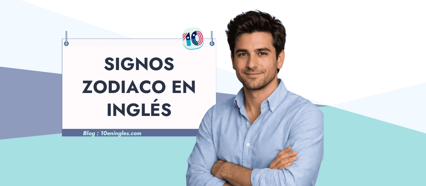 Portada del artículo sobre los signos del zodiaco en inglés, con el autor Aleks Luka junto al título.