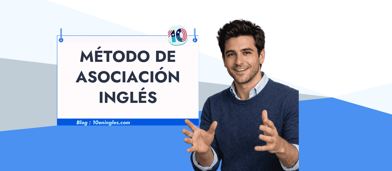 Profesor explicando el método de asociación para memorizar vocabulario en inglés mediante imágenes mentales