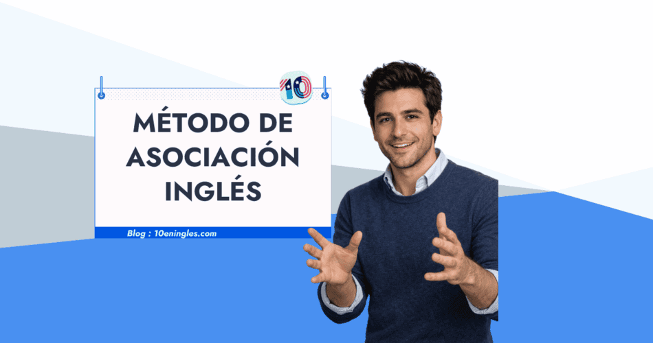 Profesor explicando el método de asociación para memorizar vocabulario en inglés mediante imágenes mentales
