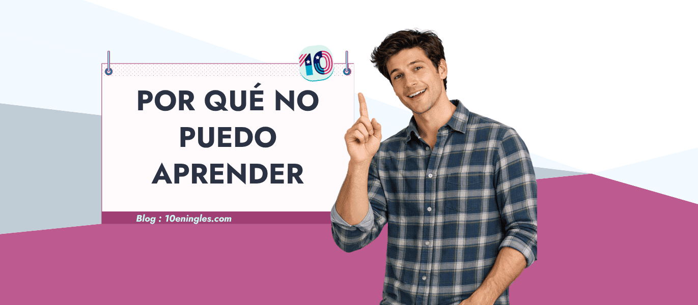 Profesor frente a un libro, representando el problema de por qué no puedo aprender inglés
