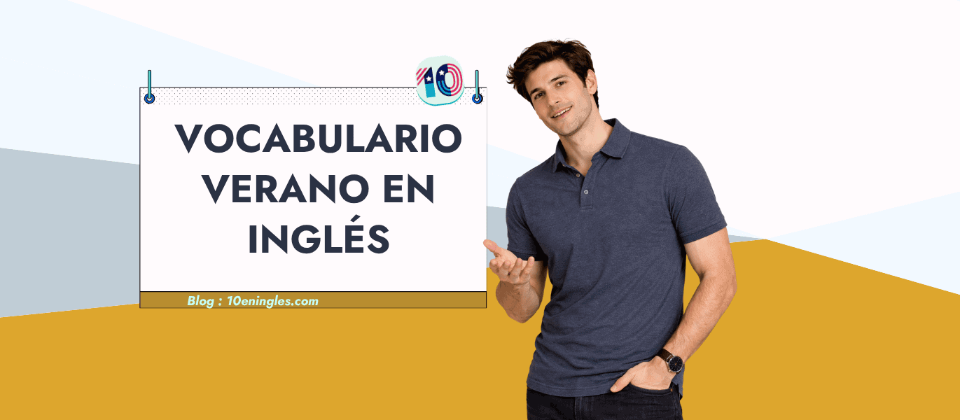Profesor Aleks Luka presentando la guía definitiva de vocabulario de verano en inglés para el blog 10eningles.