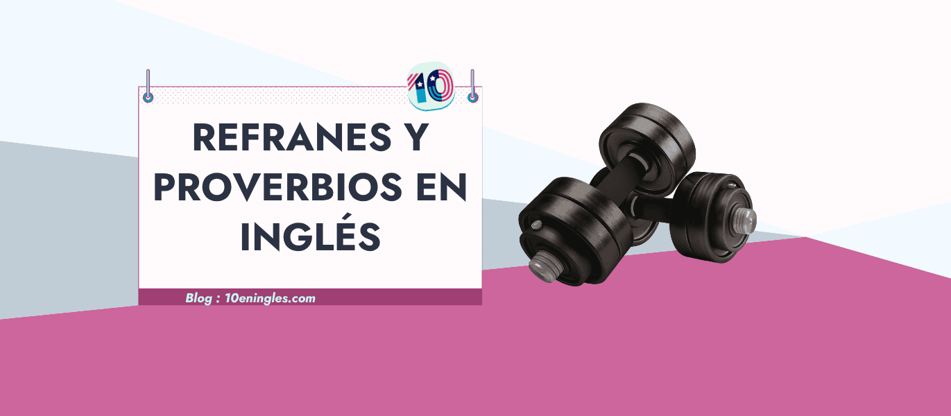 Vocabulario de gimnasio en inglés: portada del artículo de 10eningles.com