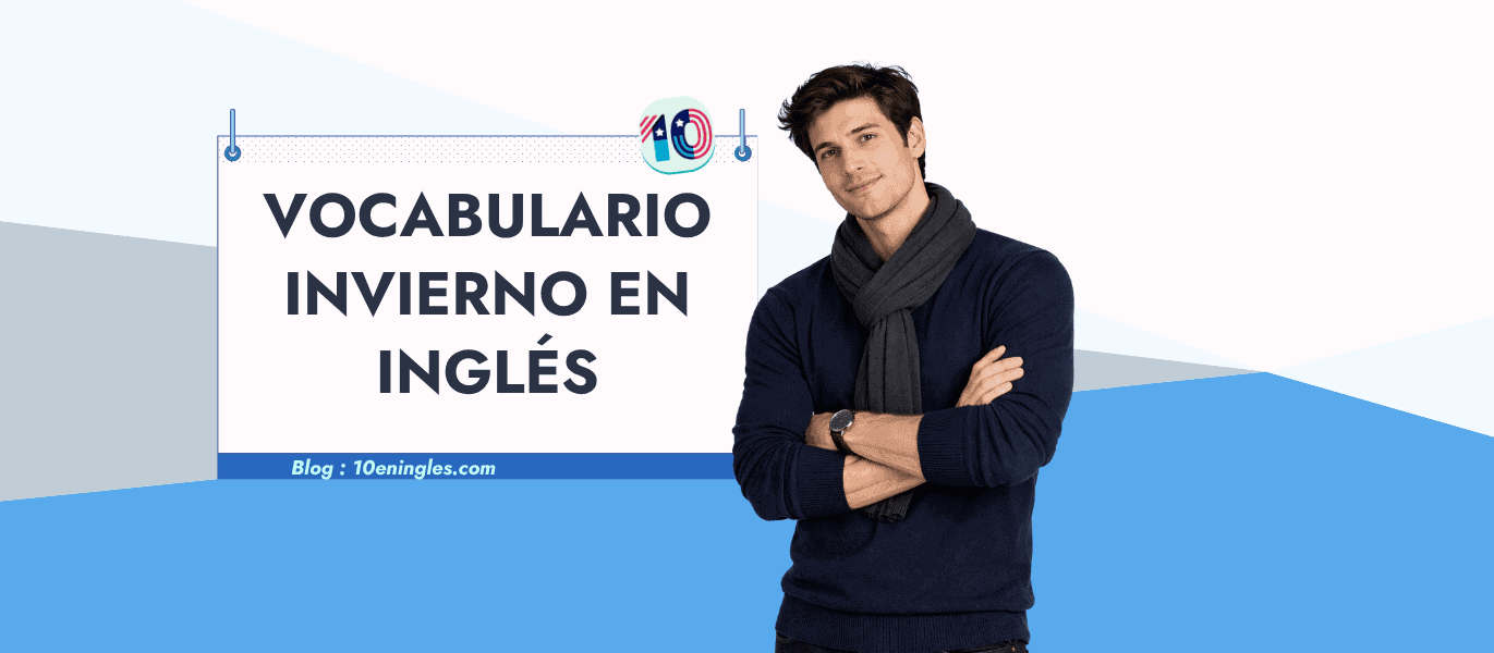 El profesor Aleks presentando la guía completa de vocabulario de invierno en inglés para estudiantes