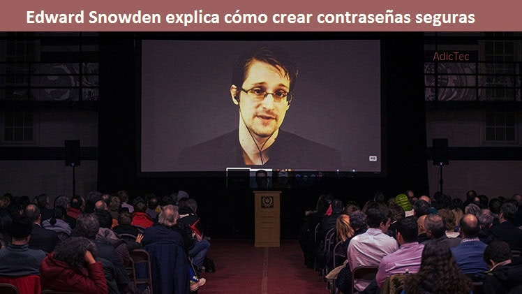 Tips de Snowden para crear contraseñas seguras 1