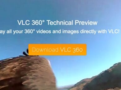 VLC ya es compatible con vídeos e imágenes en 360 grados